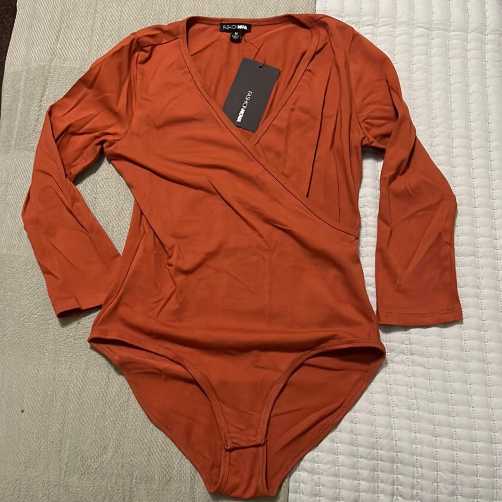 Rustic orange bodysuit